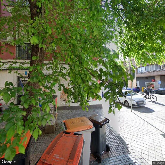 Street view near Farmacia in Madrid