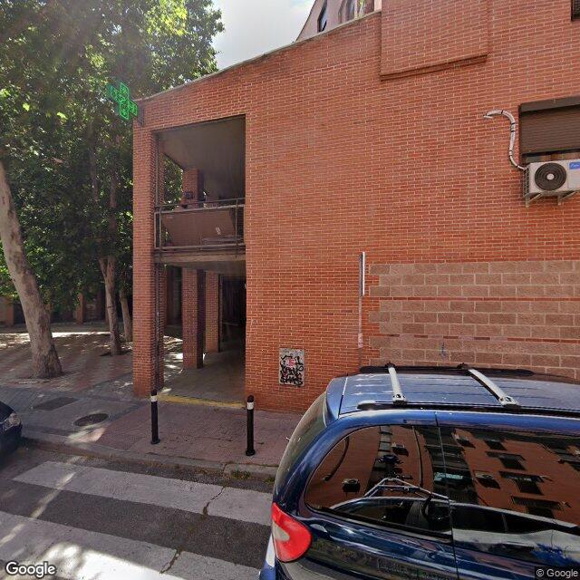 Street view near Farmacia in Madrid