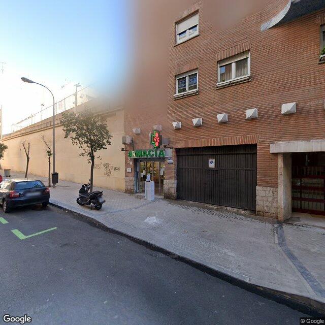 Street view near Farmacia in Madrid