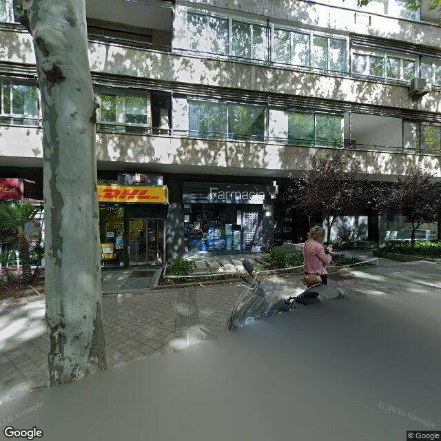 Street view near Farmacia in Madrid