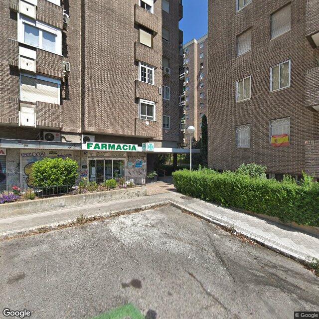 Street view near Farmacia in Madrid