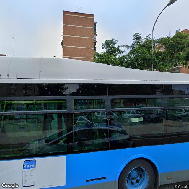 Street view near Farmacia in Madrid