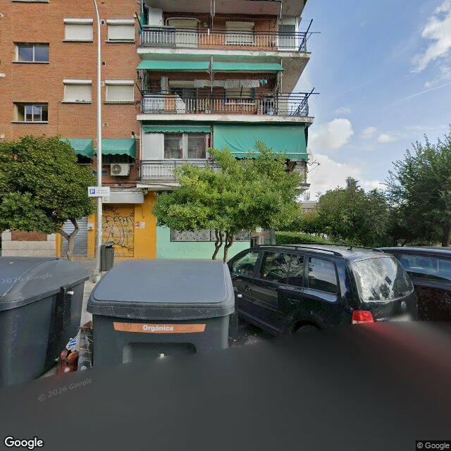 Street view near Farmacia in Spain