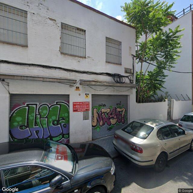 Street view near Farmacia in Madrid