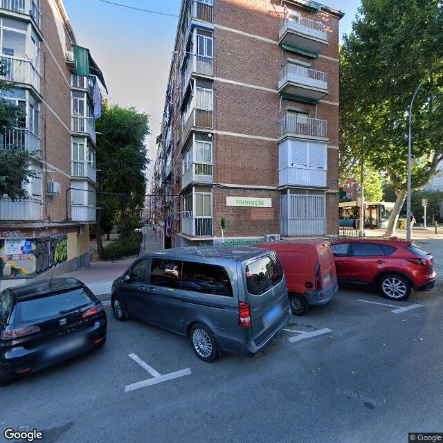 Street view near Farmacia in Madrid