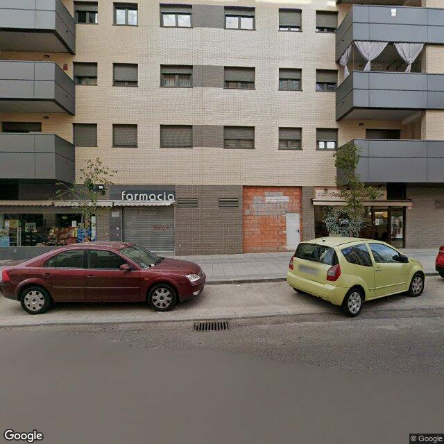 Street view near Farmacia in Madrid