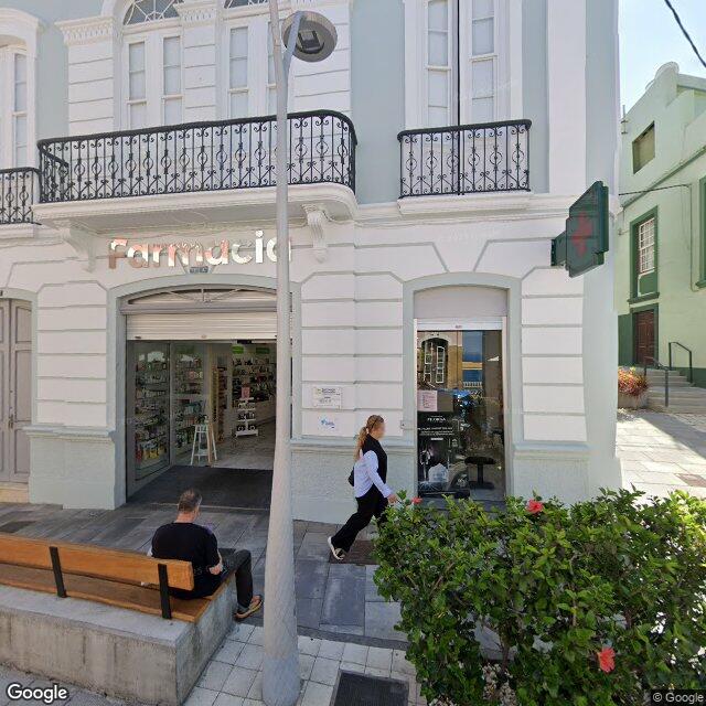 Street view near Farmacia in Spain