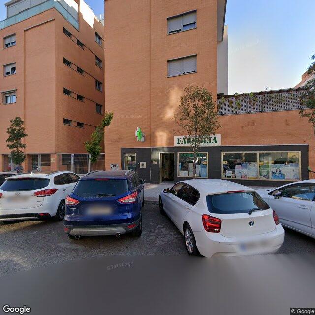 Street view near Farmacia in Madrid