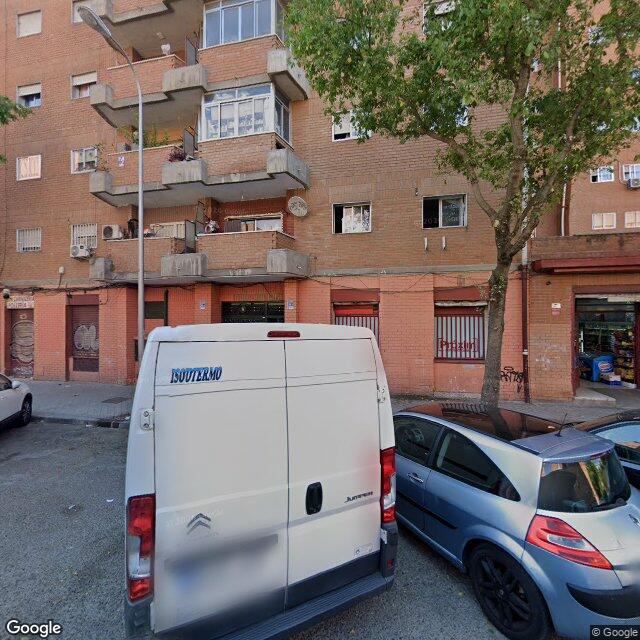 Street view near Farmacia in Madrid