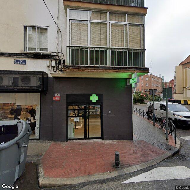 Street view near Farmacia in Madrid