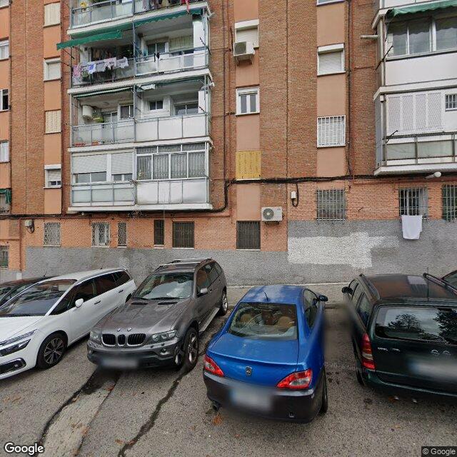 Street view near Farmacia in Madrid