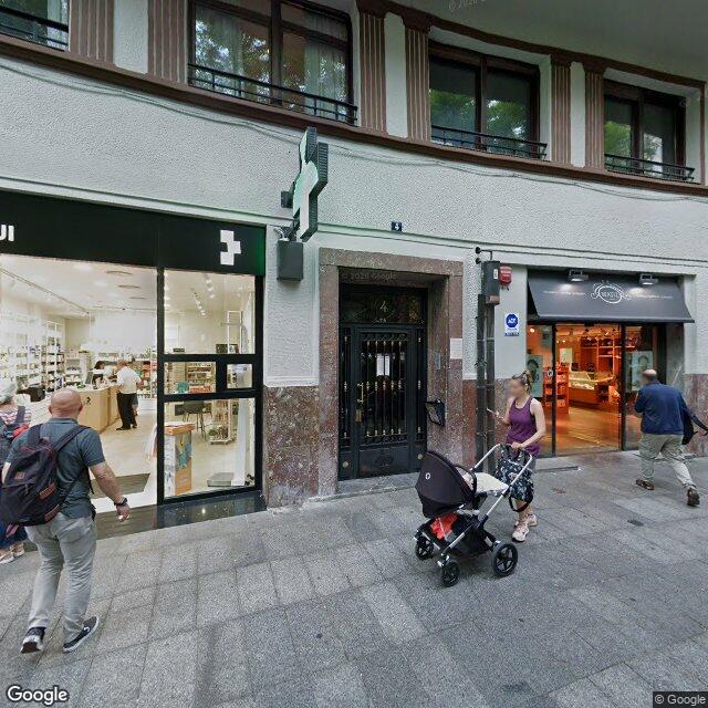 Street view near Farmacia in Bilbao