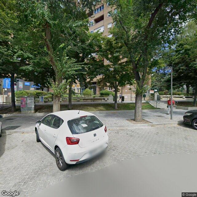 Street view near Farmacia in Madrid