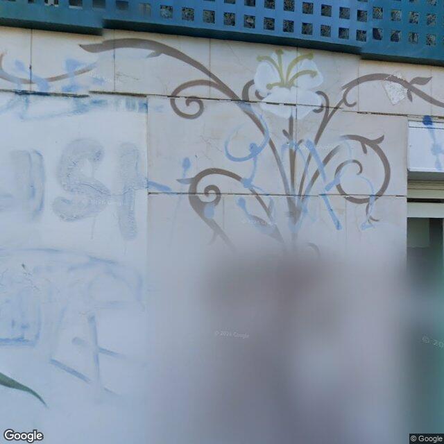 Street view near Farmacia in Madrid