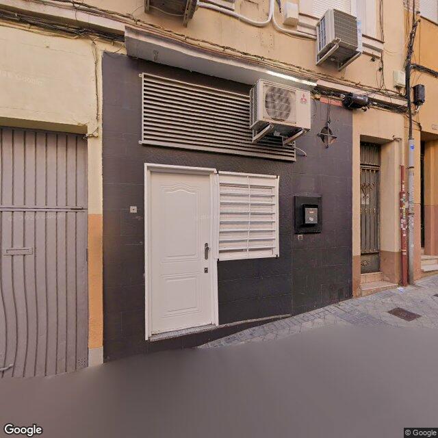 Street view near Farmacia in Madrid