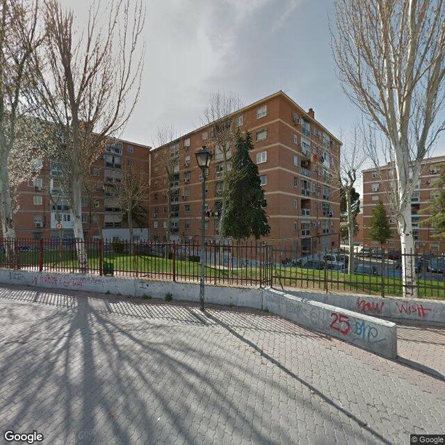 Street view near Farmacia in Madrid