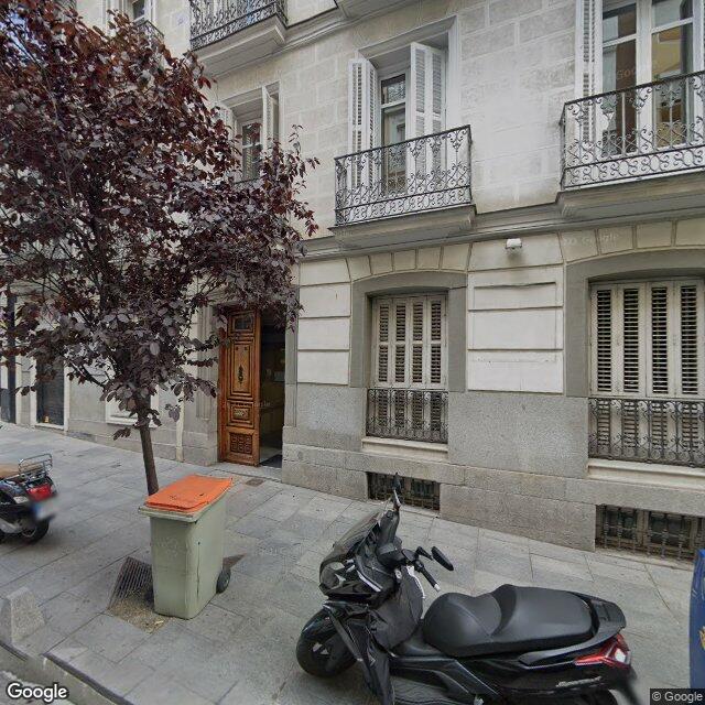 Street view near Farmacia in Madrid
