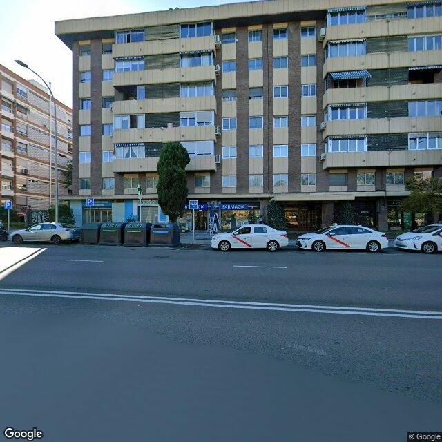 Street view near Farmacia in Madrid
