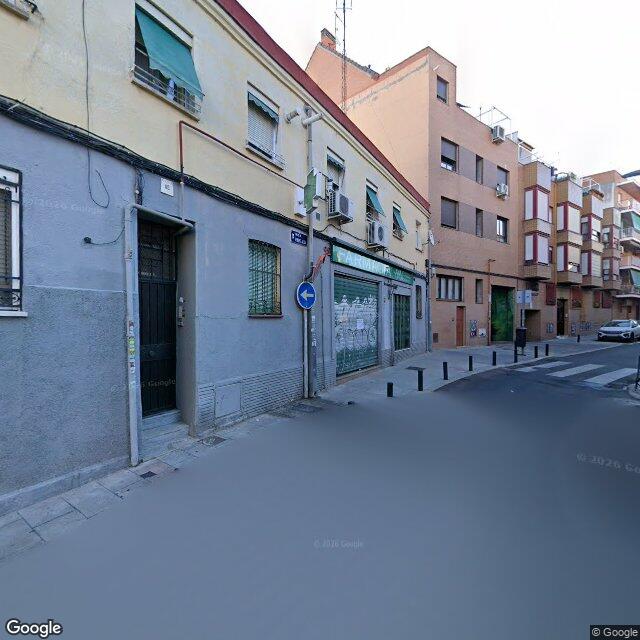 Street view near Farmacia in Madrid