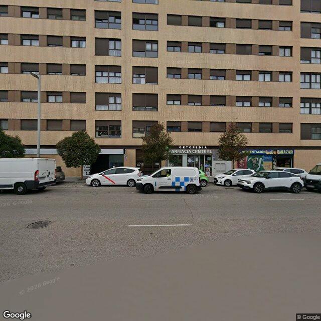 Street view near Farmacia in Madrid