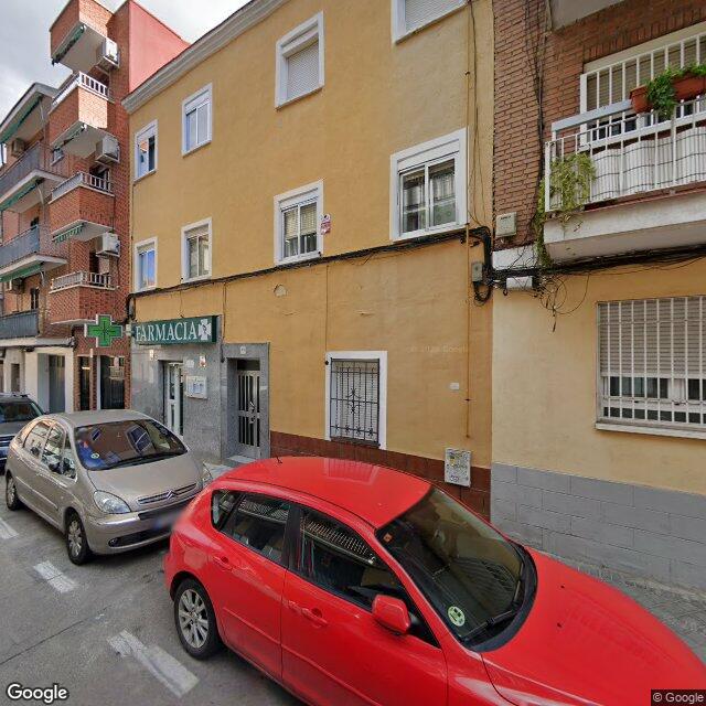 Street view near Farmacia in Madrid