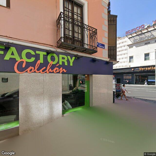 Street view near Farmacia in Madrid