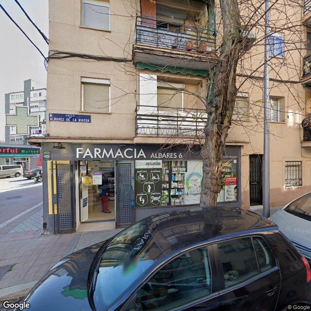 Street view near Farmacia in Madrid