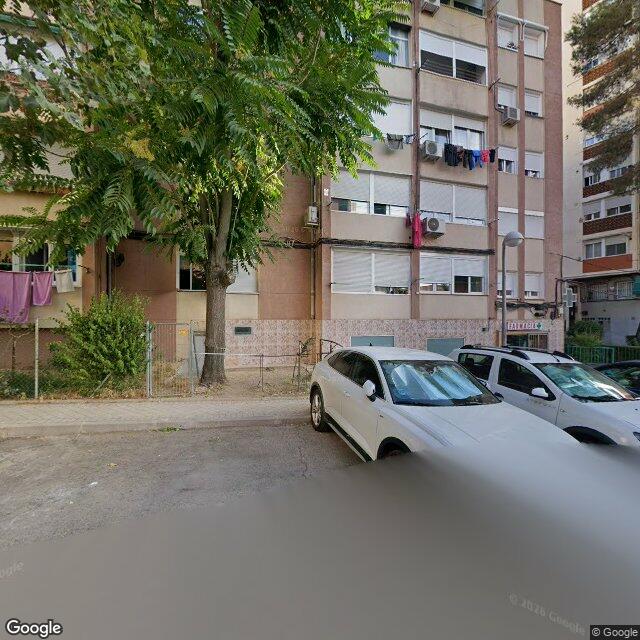 Street view near Farmacia in Madrid