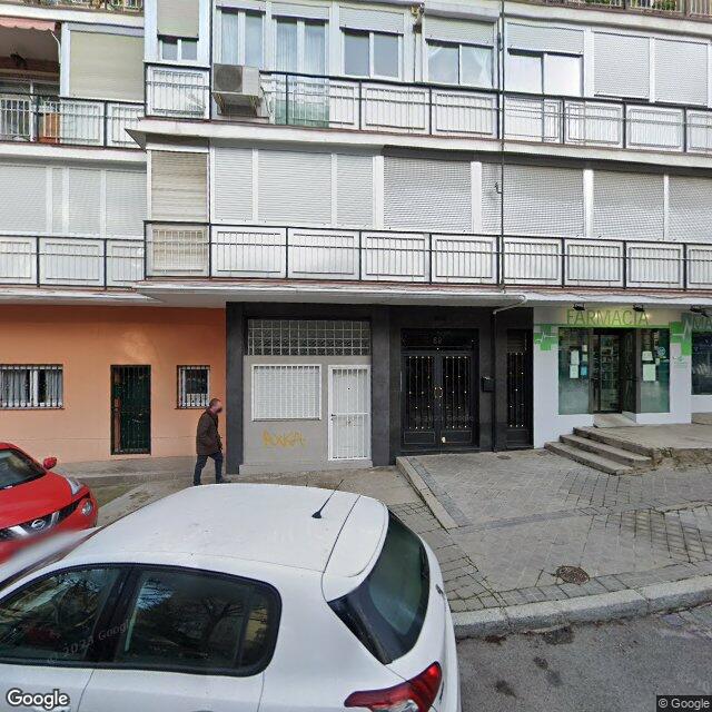 Street view near Farmacia in Madrid