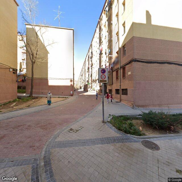 Street view near Farmacia in Madrid