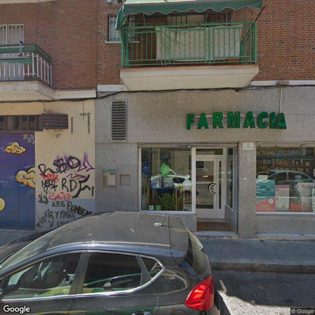 Street view near Farmacia in Madrid
