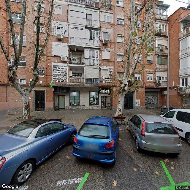 Street view near Farmacia in Madrid