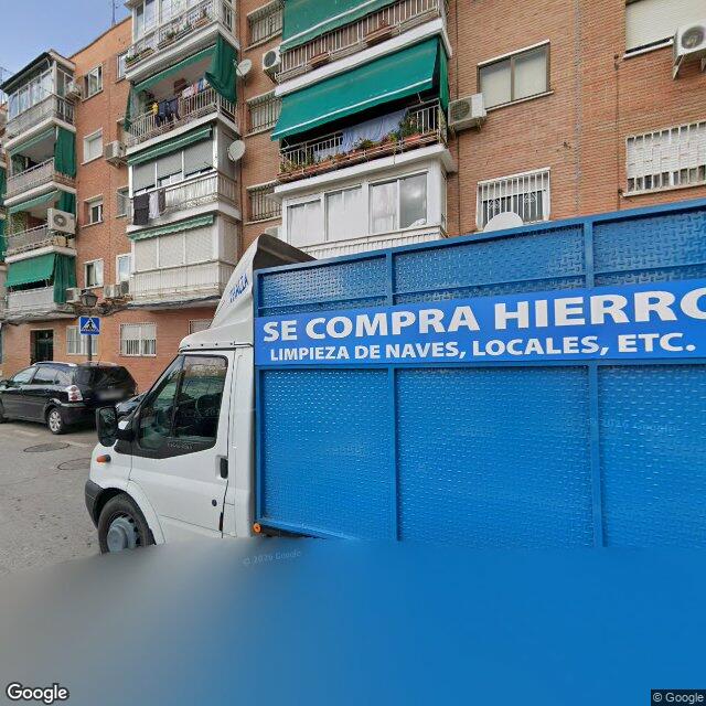 Street view near Farmacia in Madrid