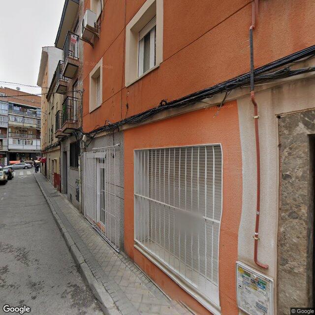 Street view near Farmacia in Madrid