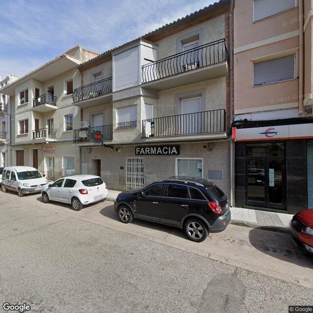 Street view near Farmacia in Spain