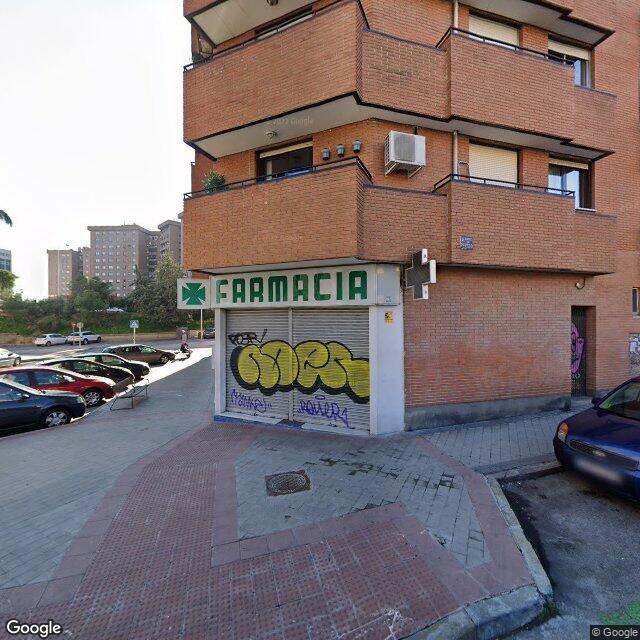 Street view near Farmacia in Madrid