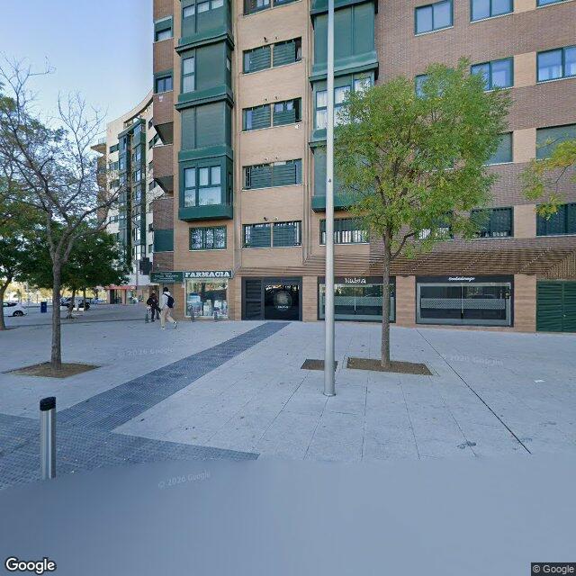 Street view near Farmacia in Madrid