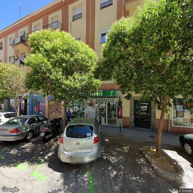 Street view near Farmacia in Madrid