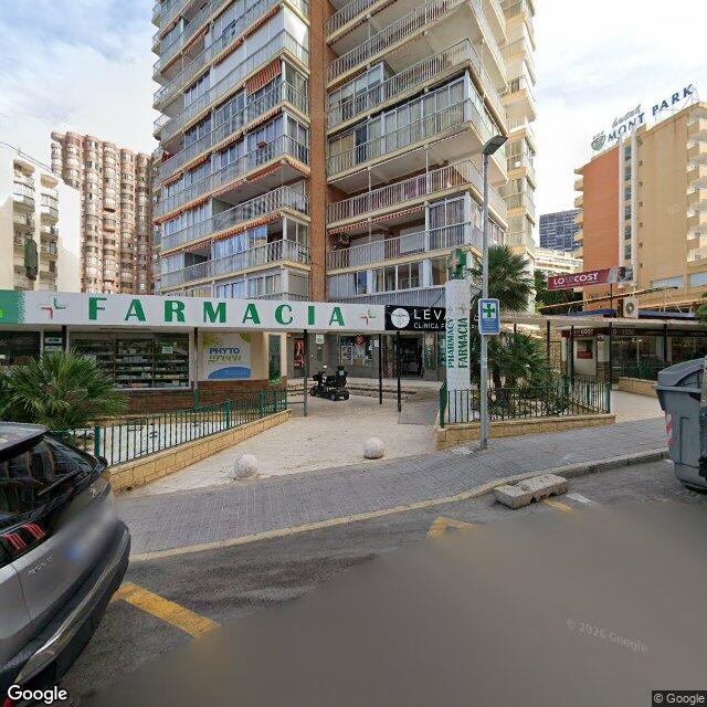 Street view near Farmacia in Benidorm