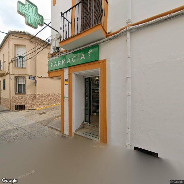 Street view near Farmacia in Cáceres