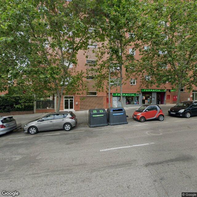 Street view near Farmacia in Madrid