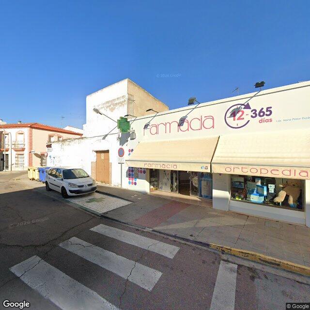 Street view near Farmacia in Montijo