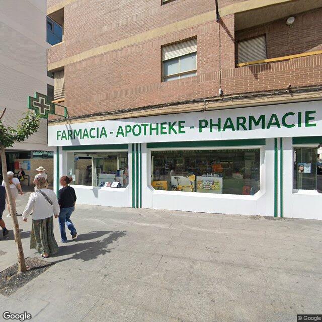 Street view near Farmacia in Benidorm