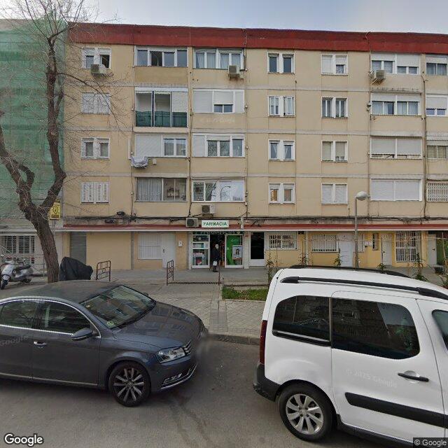 Street view near Farmacia in Madrid