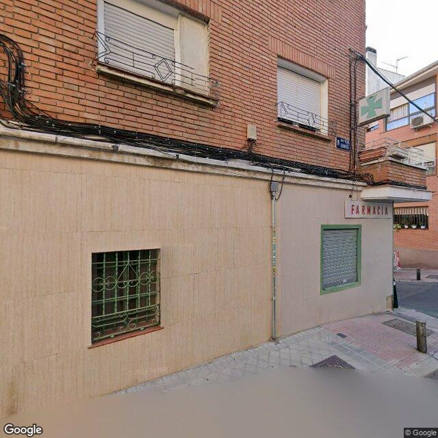 Street view near Farmacia in Madrid