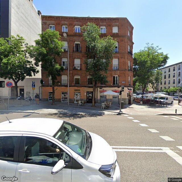 Street view near Farmacia in Madrid
