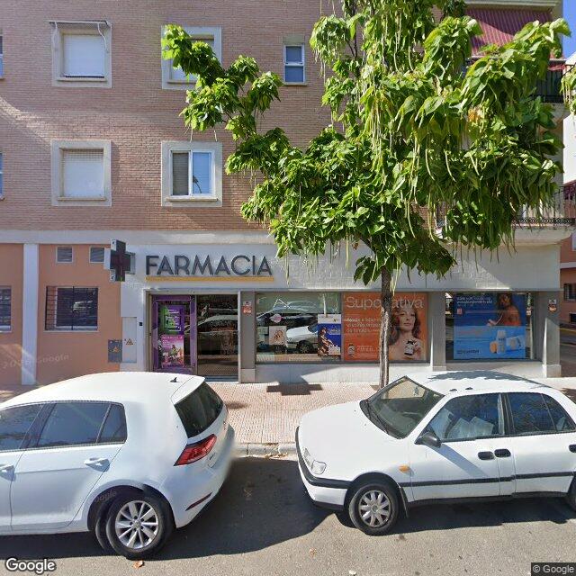 Street view near Farmacia in Badajoz