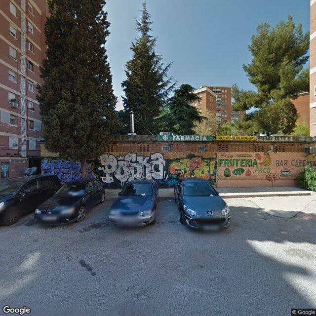 Street view near Farmacia in Madrid