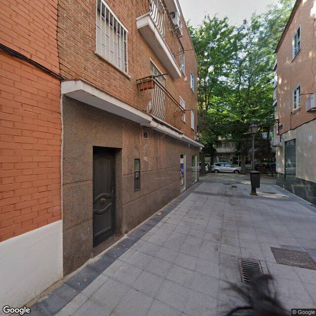 Street view near Farmacia in Madrid