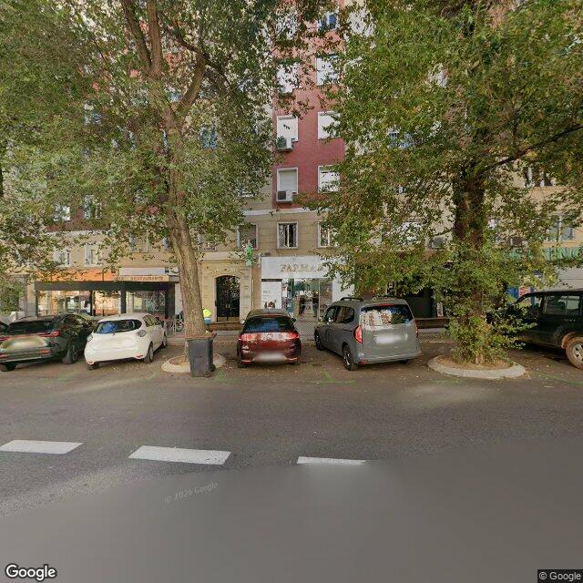 Street view near Farmacia in Madrid